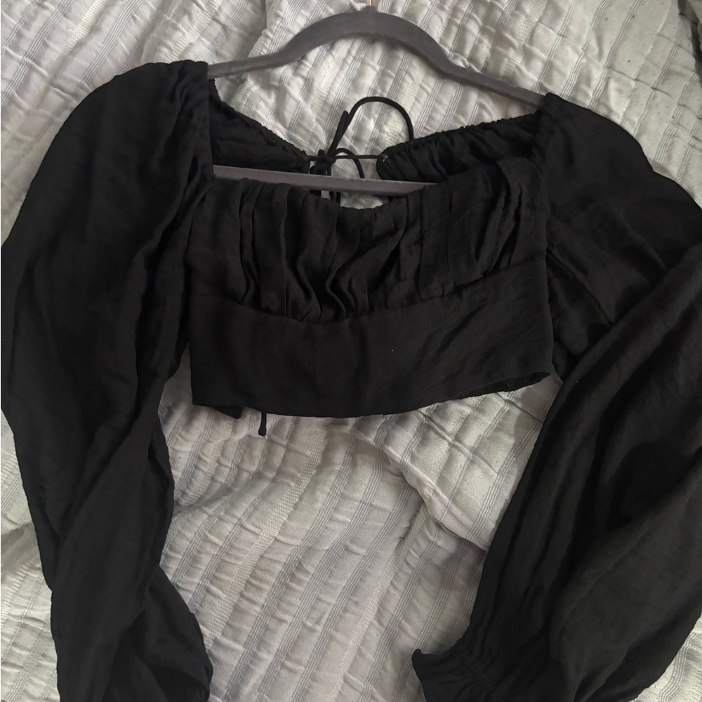 princess polly long sleeve crop